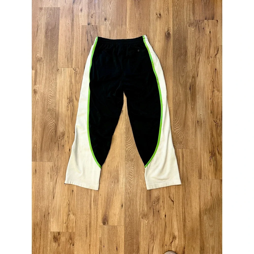 Air Jordan Mens XXL Tracksuit Jacket Pants Set Jumpman Mesh Black Lime Green XXL